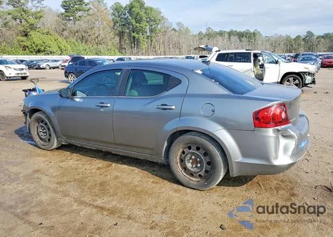 2012 Dodge Avenger Se z USA, uszkodzony, nr VIN 1C3CDZAB6CN324751
